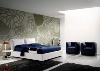Bedroom bed interior cozy decor 4 - a bedroom free wallpaper