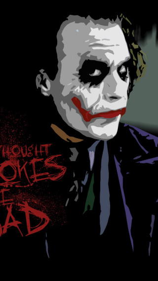 Creepy joker black background words - the joker free wallpaper
