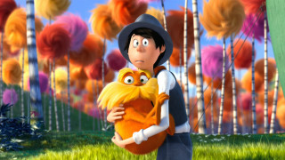 Cartoon boy straw hat flower - a field of flowers and trees free wallpaper