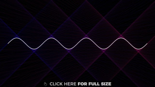Purple wave black background white - vector curve free wallpaper