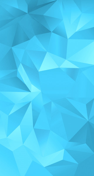 Blue low poly blurred background 2 - effect free wallpaper