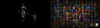 Black background demon images collage - arent arentsz free wallpaper for desktop