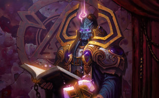 Man costume glowinglight book purple - in front free wallpaper for desktop