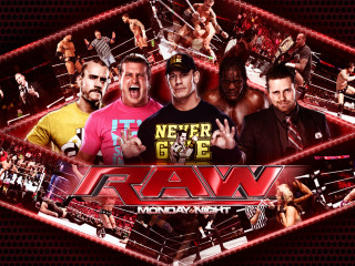 Wrestlers red background raw monday - raw free wallpaper