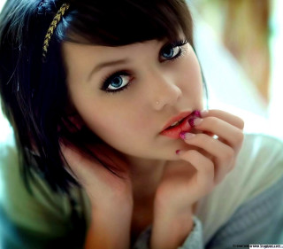 Woman headband ring nose ring - araceli gilbert free wallpaper for tablet