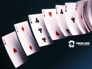 Playing cards black blue borders - card free wallpaper