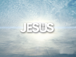 Jesus sky sunburst clouds background - radiant light free wallpaper