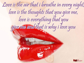 Woman lips love air breathe - a womans lip free wallpaper