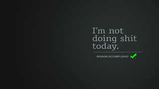 Black background green check quote - im free wallpaper for desktop