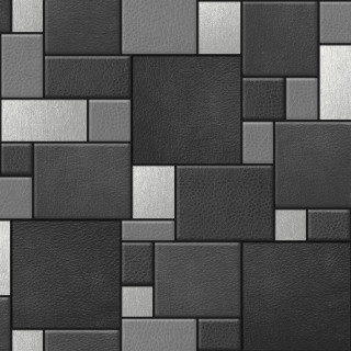 Black white tile wall colorful - geometric abstract art free wallpaper for tablet