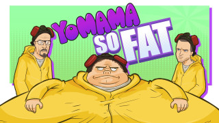 Yomma fat man yellow woman - a cartoon free wallpaper