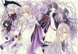 Anime characters long hair white 2 - the other holding free wallpaper for desktop