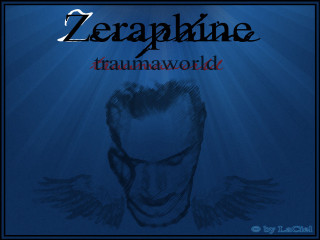 Man wings drawing zeraphine background - orphism free wallpaper