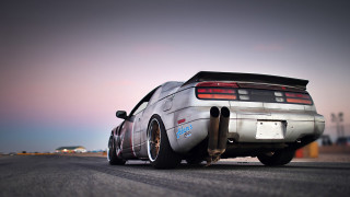 Car rear tire road sky - rear free wallpaper for desktop