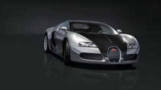 Silver black bugatti reflection black - a silver free wallpaper