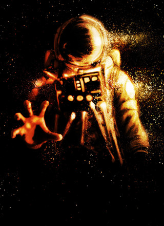 Man space suit camera splashing - a man in a space suit holding free wallpaper for mobile