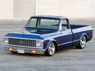 Blue truck parking lot white - don eddy free wallpaper