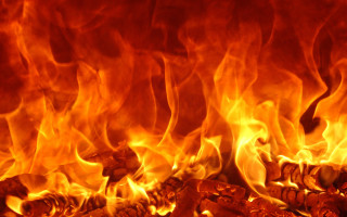 Fire flame ember burning abstract - andries stock free wallpaper