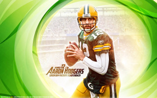 Green bay packers player football - a stadium in the background free wallpaper