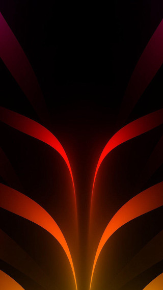Black orange abstract background red - an abstract sculpture free wallpaper for mobile