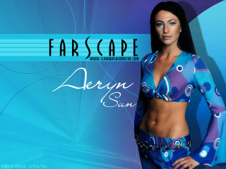 Retro futuristic woman blue purple - sci fi fantasy free wallpaper