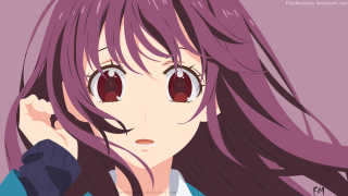 Girl long hair red eyes - red eye free wallpaper