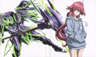 Girl alien creature sword heroic - eizan kikukawa free wallpaper