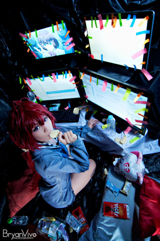 Doll sitting computer screen stuffed - the floor next free wallpaper for mobile