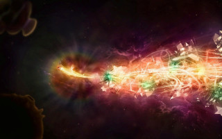 Colorful abstract background starburst center - arcane free wallpaper for desktop