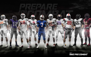Football players uniforms numbers prepare - a group of football players free wallpaper