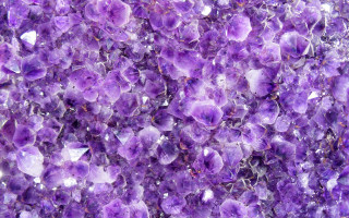 Purple rock crystals closeup white - aquirax uno free wallpaper