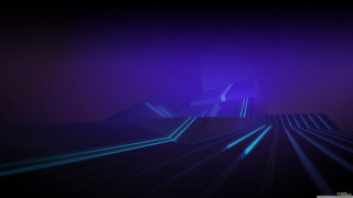 Dark room purple light blue - the ceiling free wallpaper