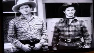 Cowboys black white photo men - western free wallpaper