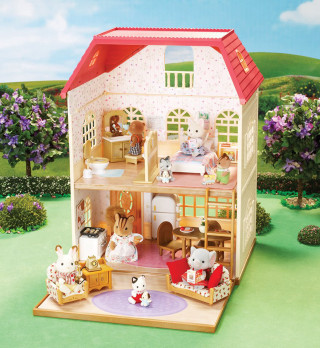Dollhouse animals dog yard playful - free holidays wallpaper for tablet