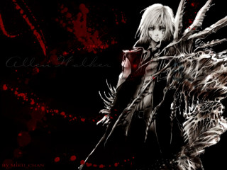 Woman bloody face knife hand - a bloody face and a knife free wallpaper