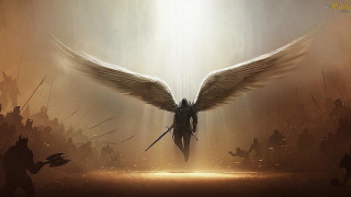 Man wings sword group people - wing and a sword free wallpaper for desktop