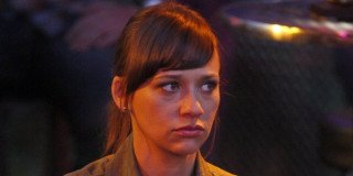 Woman serious look distance blurry - the distance free wallpaper