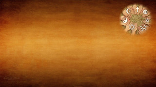 Clock brown background gold border - a gold border free wallpaper for desktop