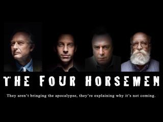 Four horsemen explaining excessivism promotional - the person free wallpaper