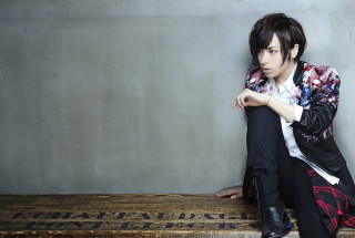 Young man bench jacket tie - rococo free wallpaper