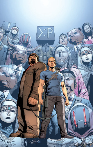 Crowd guns helmets group people - a crowd of people free wallpaper for mobile