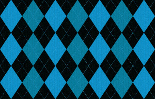 Blue black argyle pattern diagonal - anni alber free wallpaper