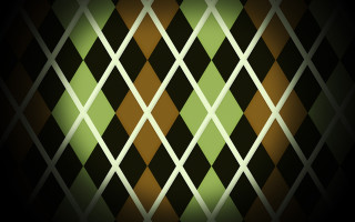 Black green argyle pattern light - diagonal free wallpaper