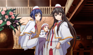 Anime characters room flowers vase - pink rose free wallpaper for desktop