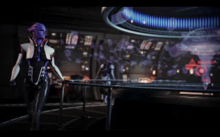 Futuristic woman city background modern - a futuristic city in the background free wallpaper