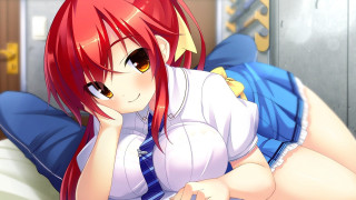 Girl laying bed cellphone ear - her ear free wallpaper for desktop