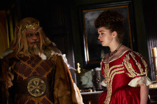 Renaissance costumes dark room fireplace - anne said free wallpaper