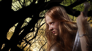 Woman long hair sword bare - elden ring free wallpaper