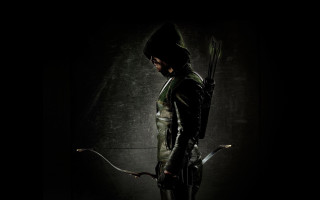 Man black outfit bow arrow - a bow and arrow free wallpaper