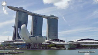 Large building windows water front - adrian zingg free wallpaper